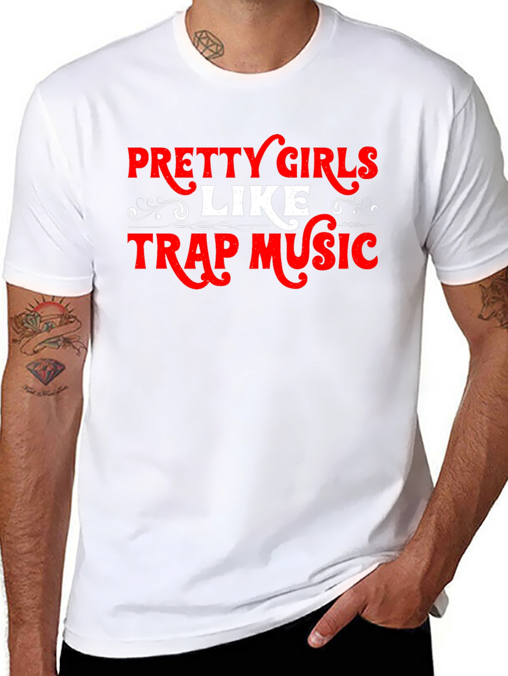 Pretty Girls Like Trap Music T-Shirt