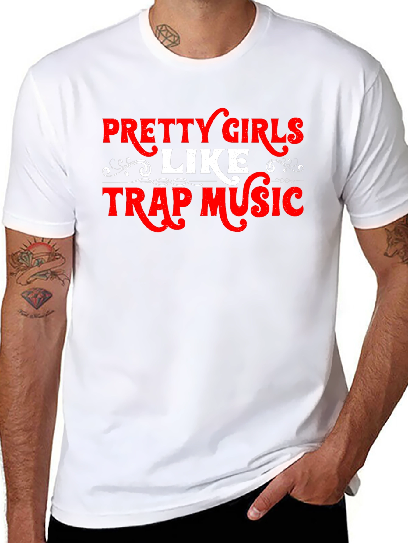 Pretty Girls Like Trap Music T-Shirt