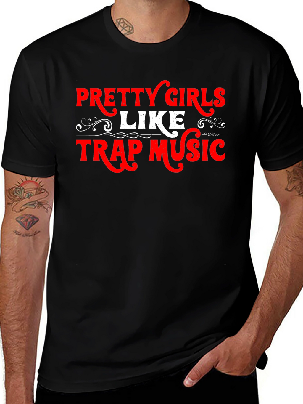 Pretty Girls Like Trap Music T-Shirt