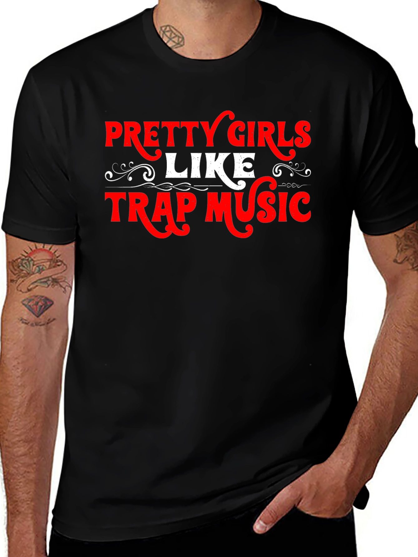 Pretty Girls Like Trap Music T-Shirt
