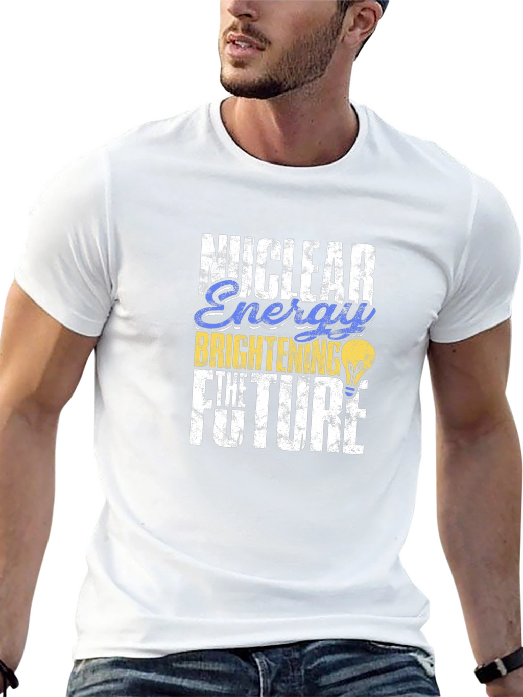 Nuclear Energy Brightening Future Graphic T-Shirt