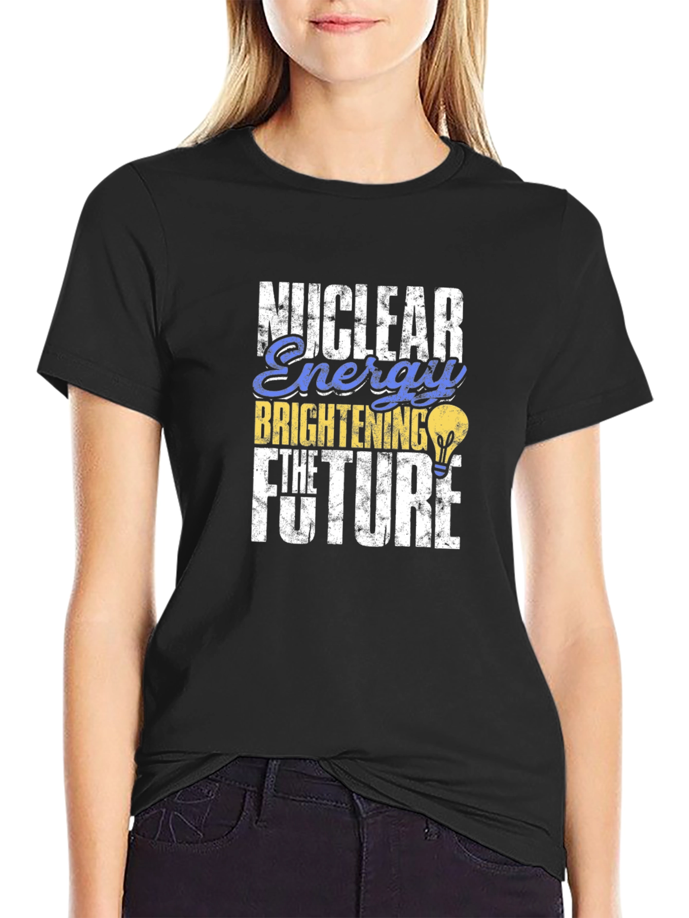 Nuclear Energy Brightening Future Graphic T-Shirt