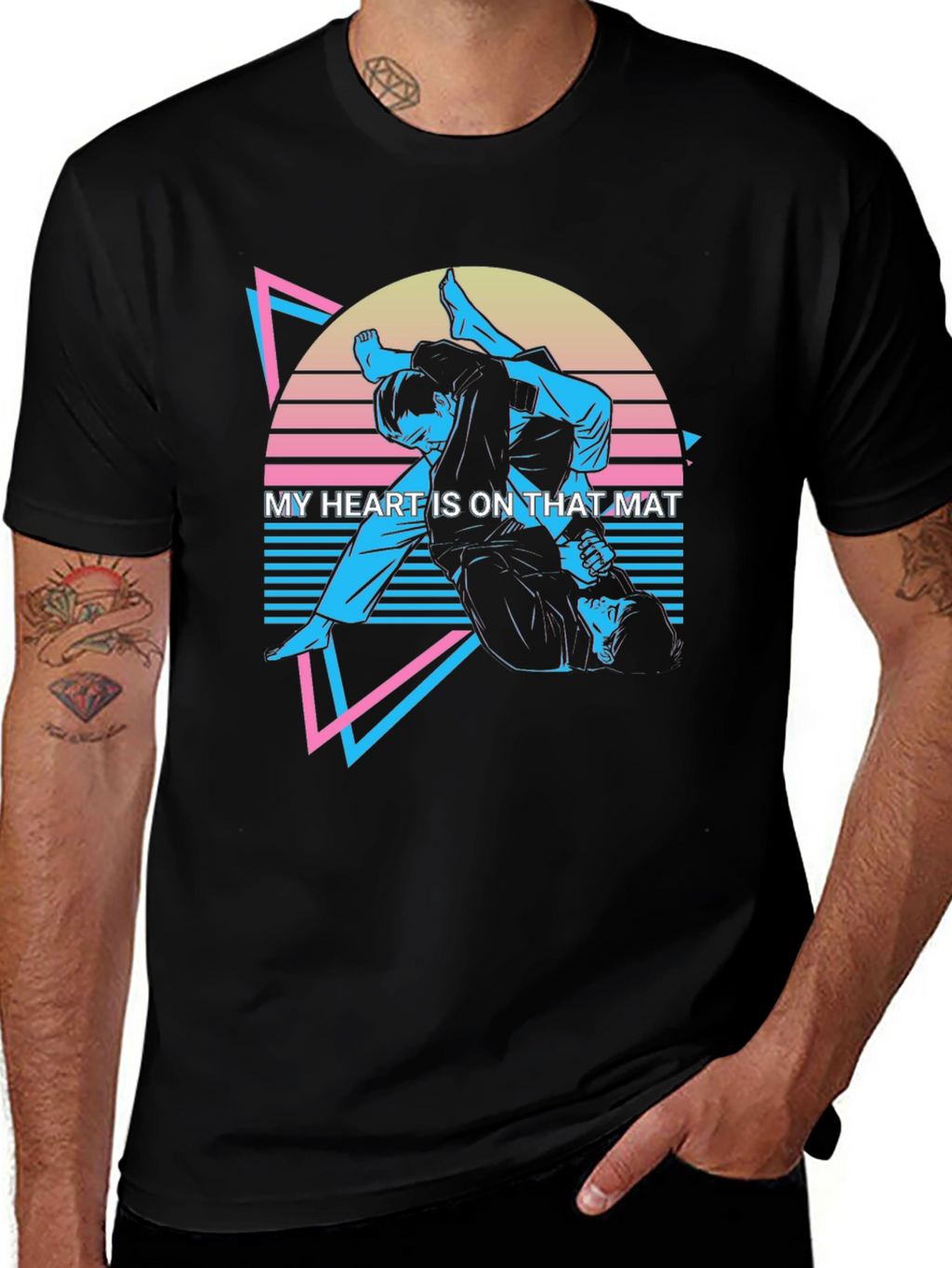 BJJ Retro Jiu Jitsu T-Shirt