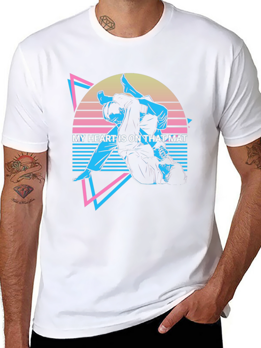 BJJ Retro Jiu Jitsu T-Shirt