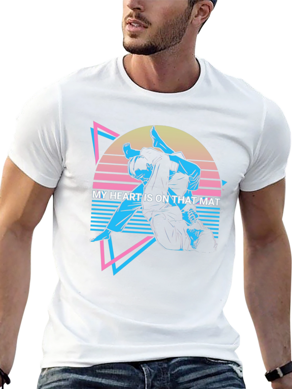 BJJ Retro Jiu Jitsu T-Shirt