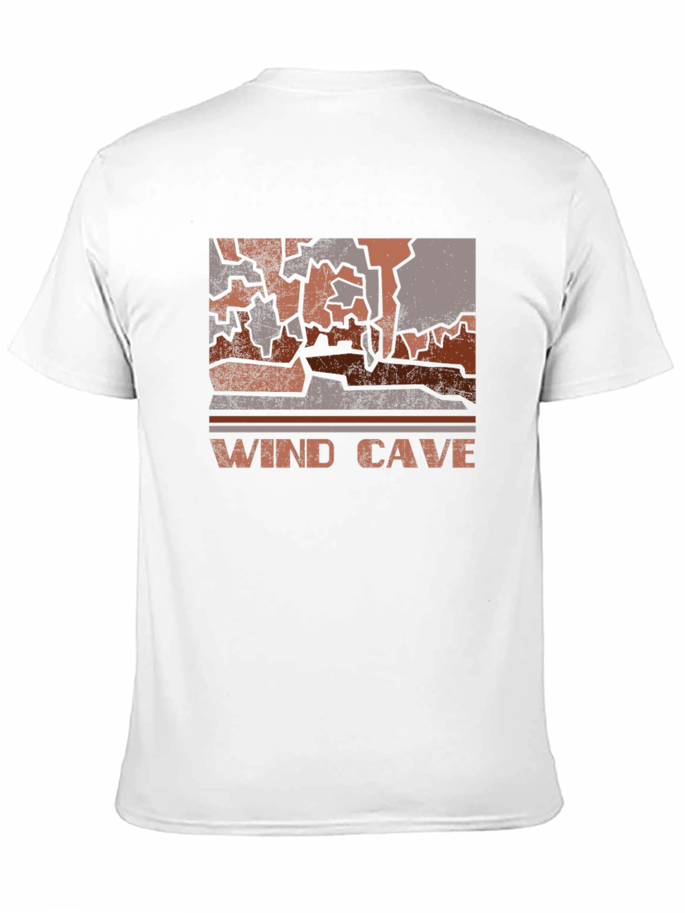 Wind Cave Graphic Tee - Retro National Park T-Shirt