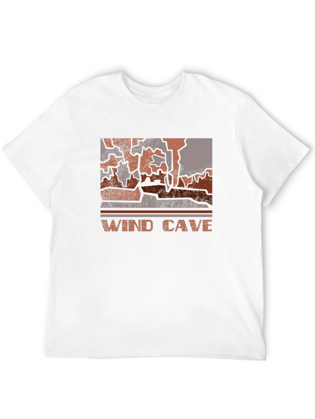 Wind Cave Graphic Tee - Retro National Park T-Shirt