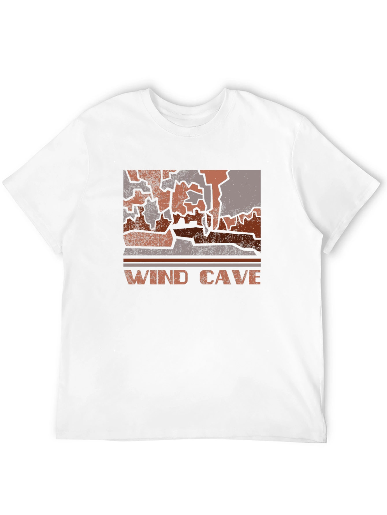 Wind Cave Graphic Tee - Retro National Park T-Shirt