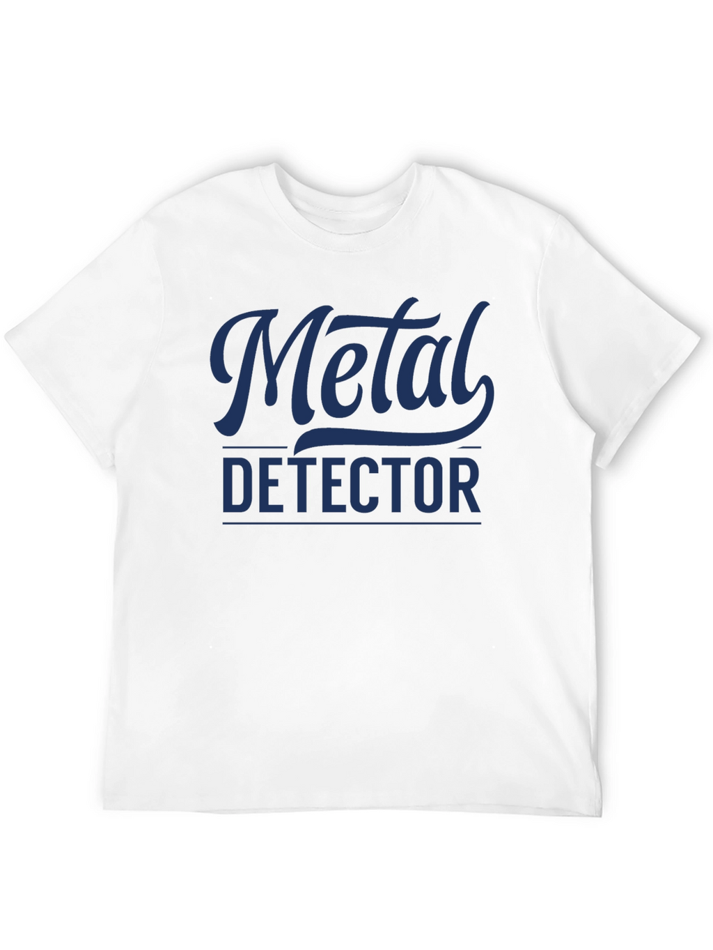 Metal Detector Black T-Shirt