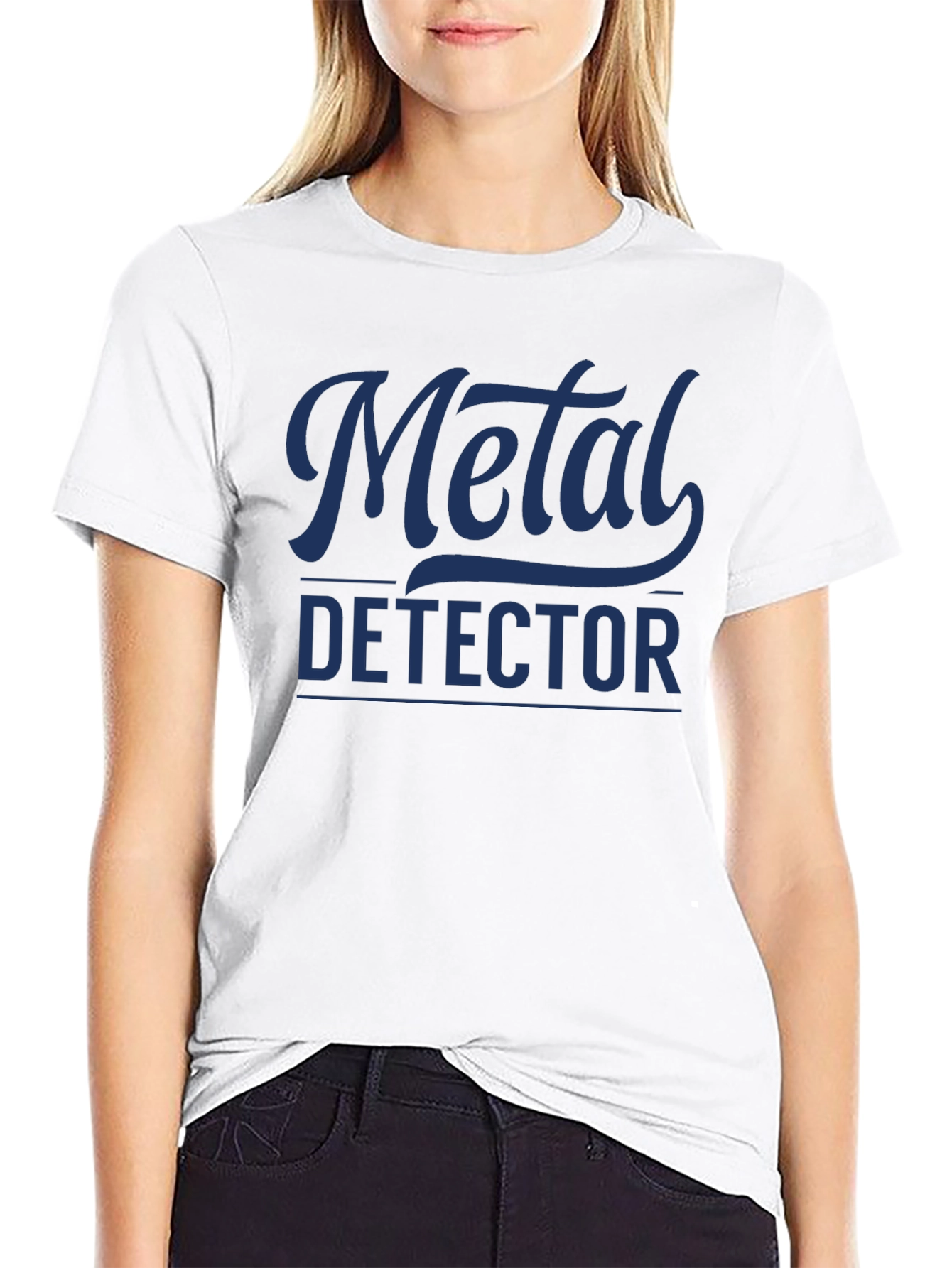 Metal Detector Black T-Shirt