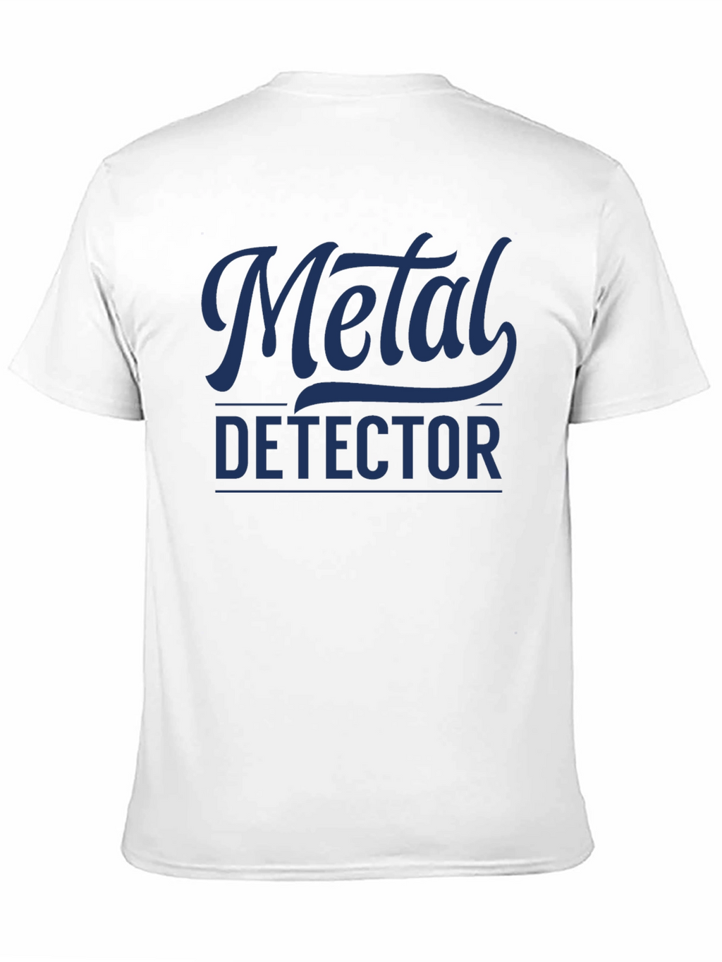 Metal Detector Black T-Shirt
