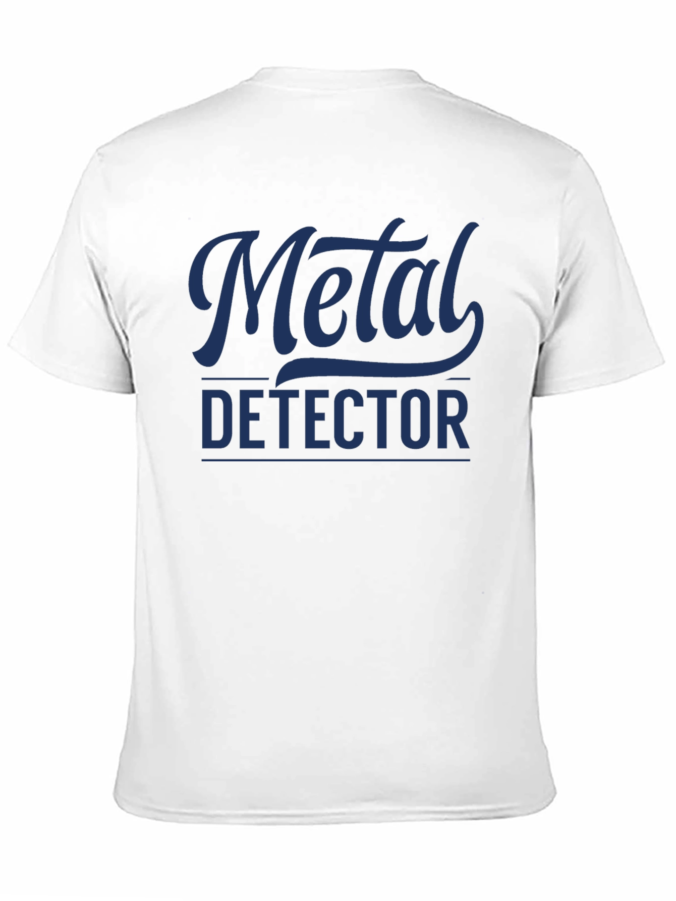 Metal Detector Black T-Shirt