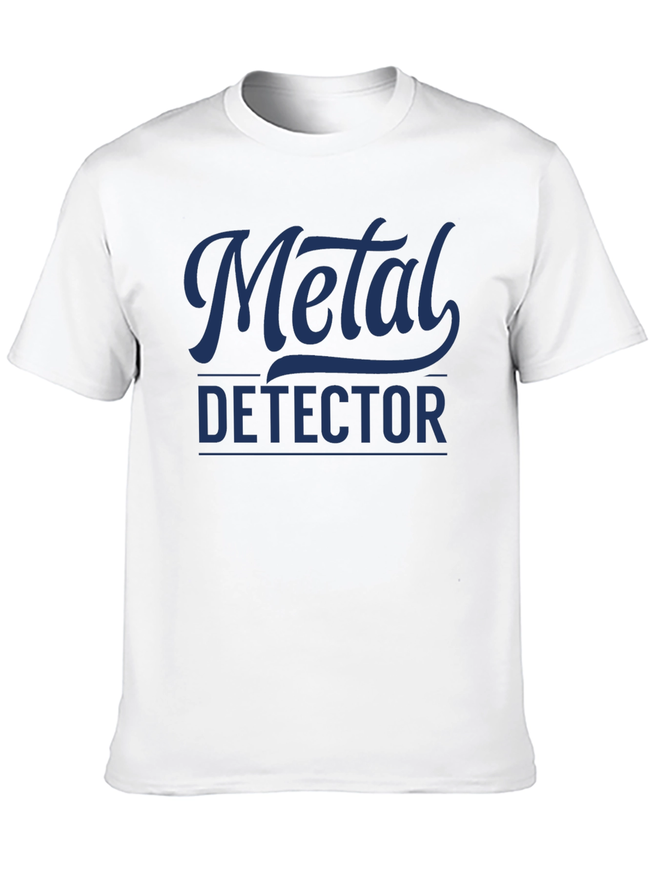 Metal Detector Black T-Shirt