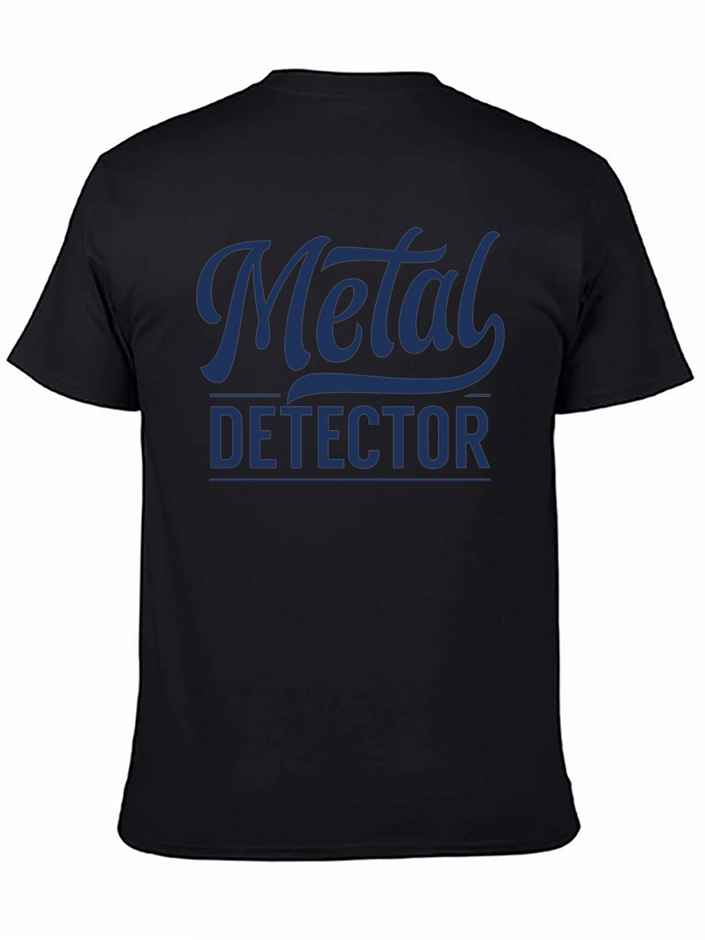Metal Detector Black T-Shirt