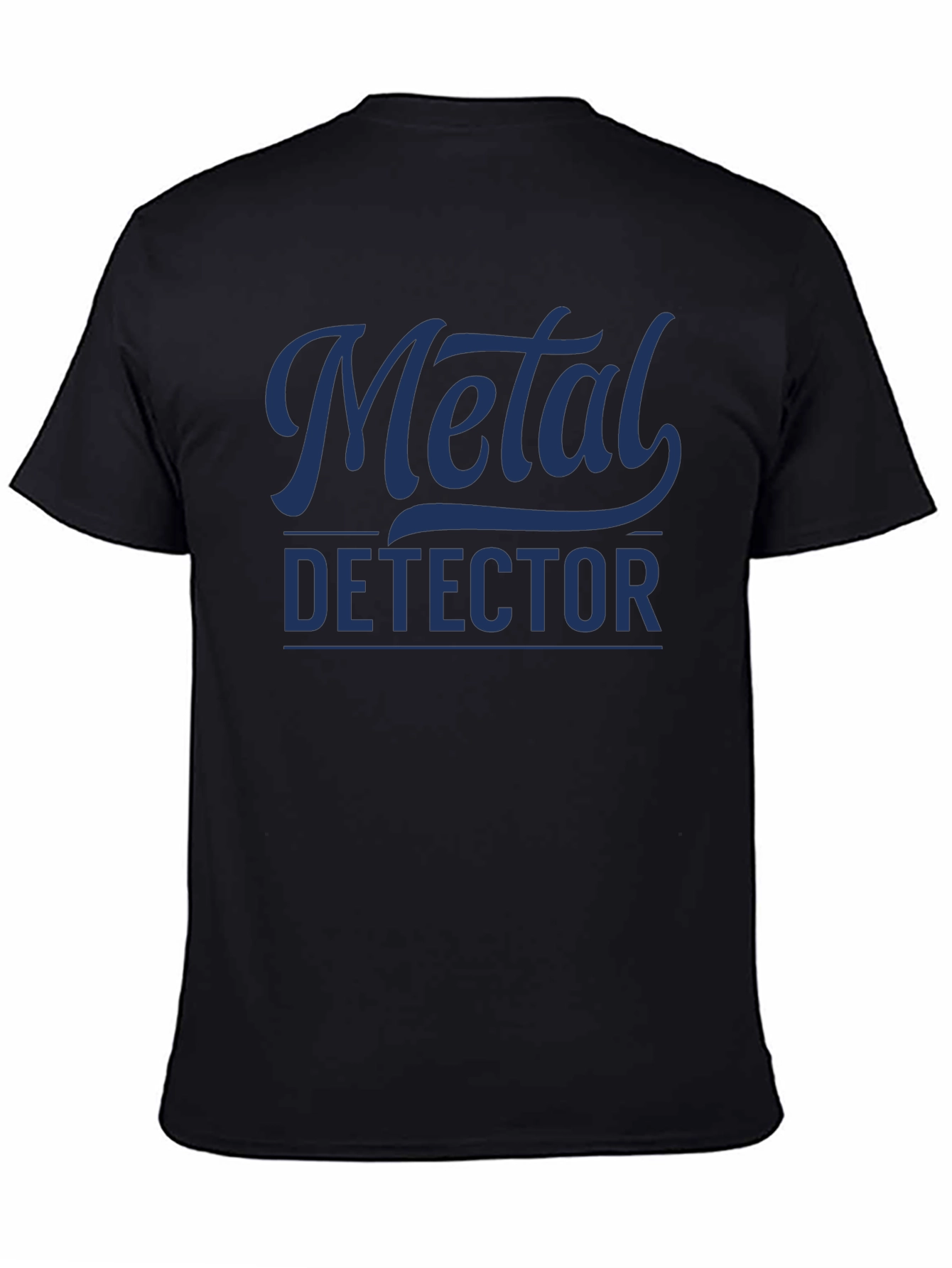 Metal Detector Black T-Shirt