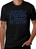 Metal Detector Black T-Shirt