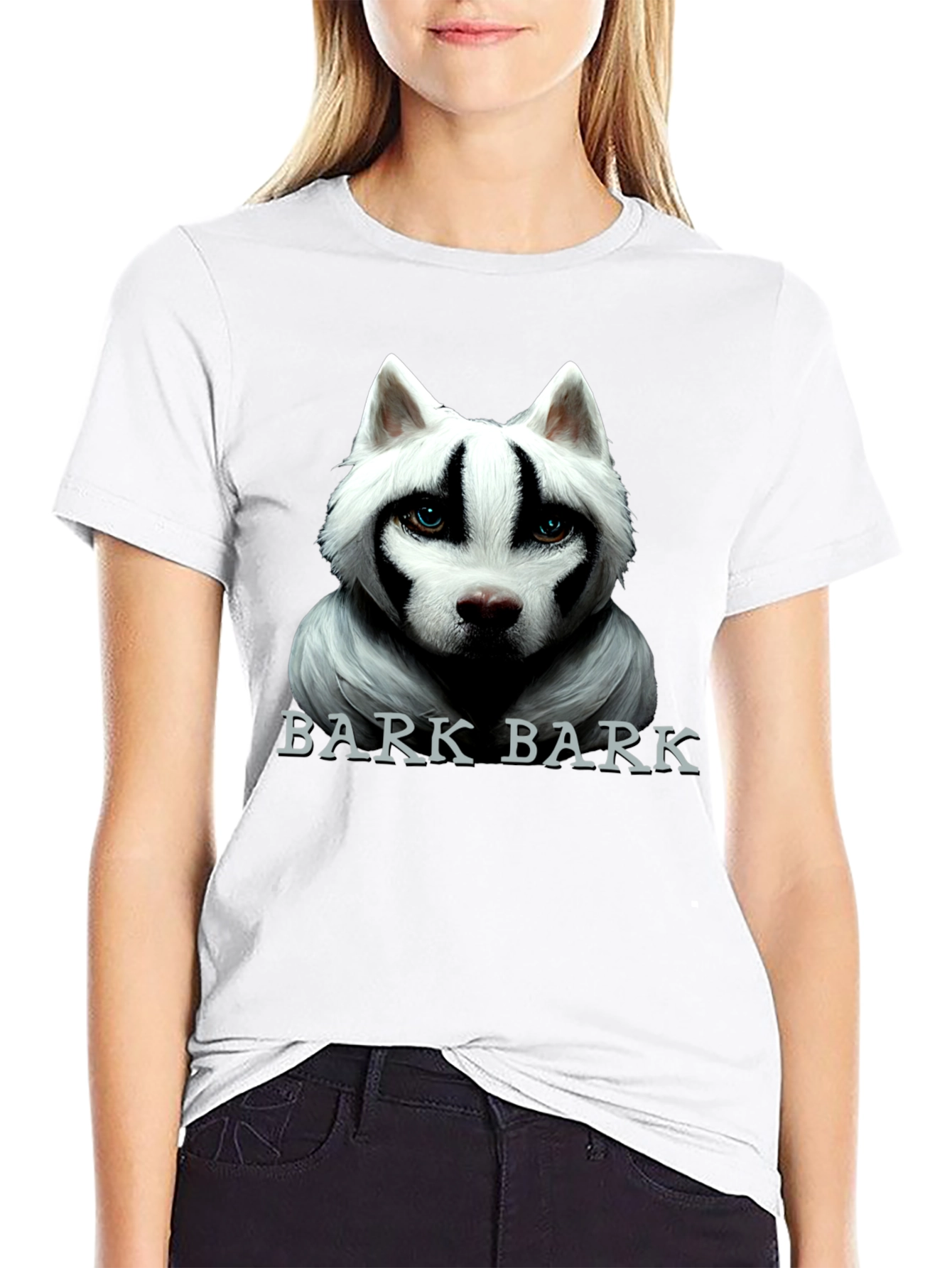 Bark Bark Dog Graphic Tee - Mens Black T-Shirt