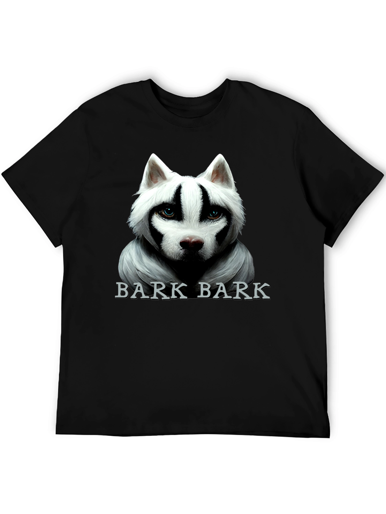 Bark Bark Dog Graphic Tee - Mens Black T-Shirt