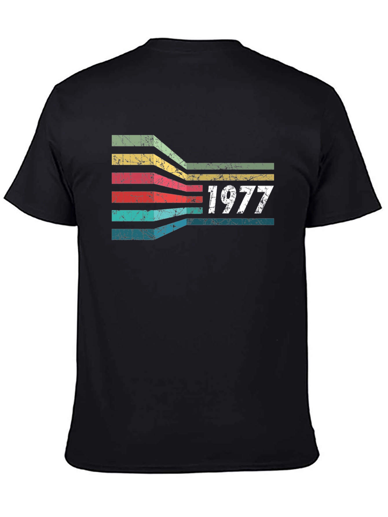 Retro 1977 Graphic Tee - Vintage Birthday T-Shirt