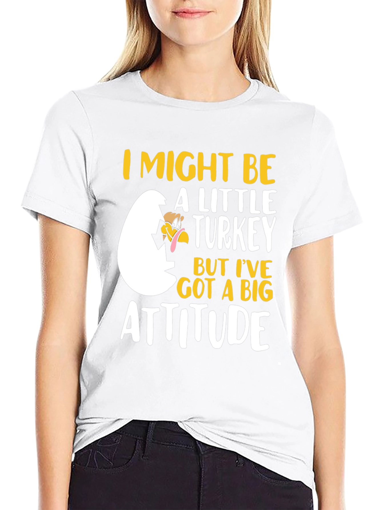 Funny Turkey Attitude T-Shirt