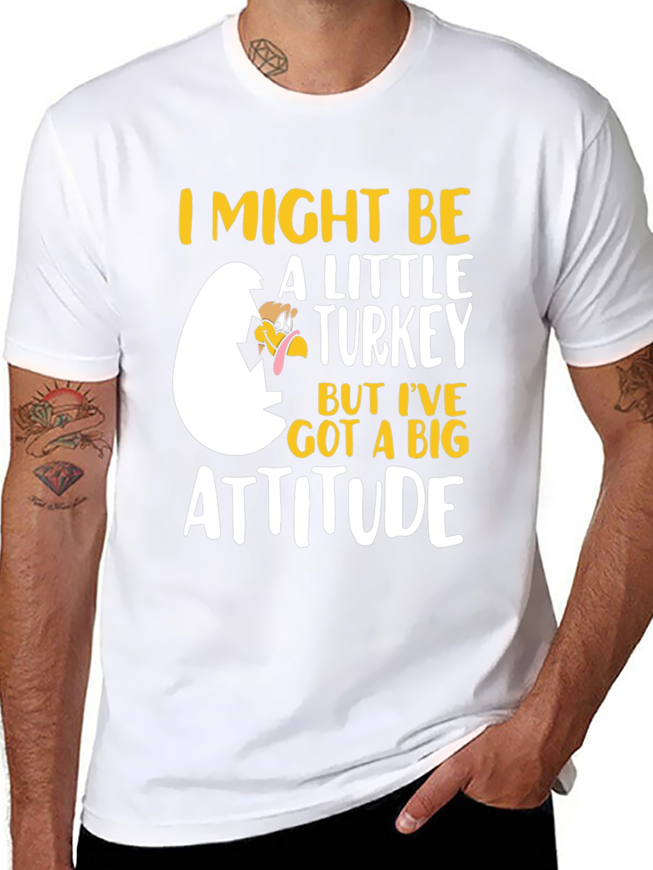 Funny Turkey Attitude T-Shirt