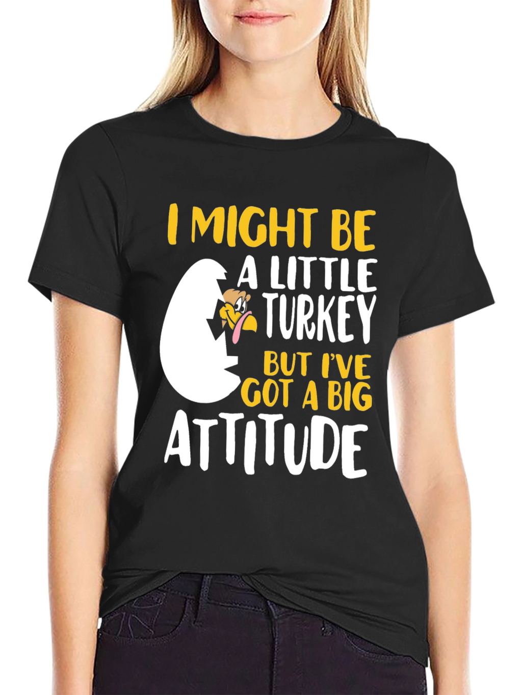 Funny Turkey Attitude T-Shirt