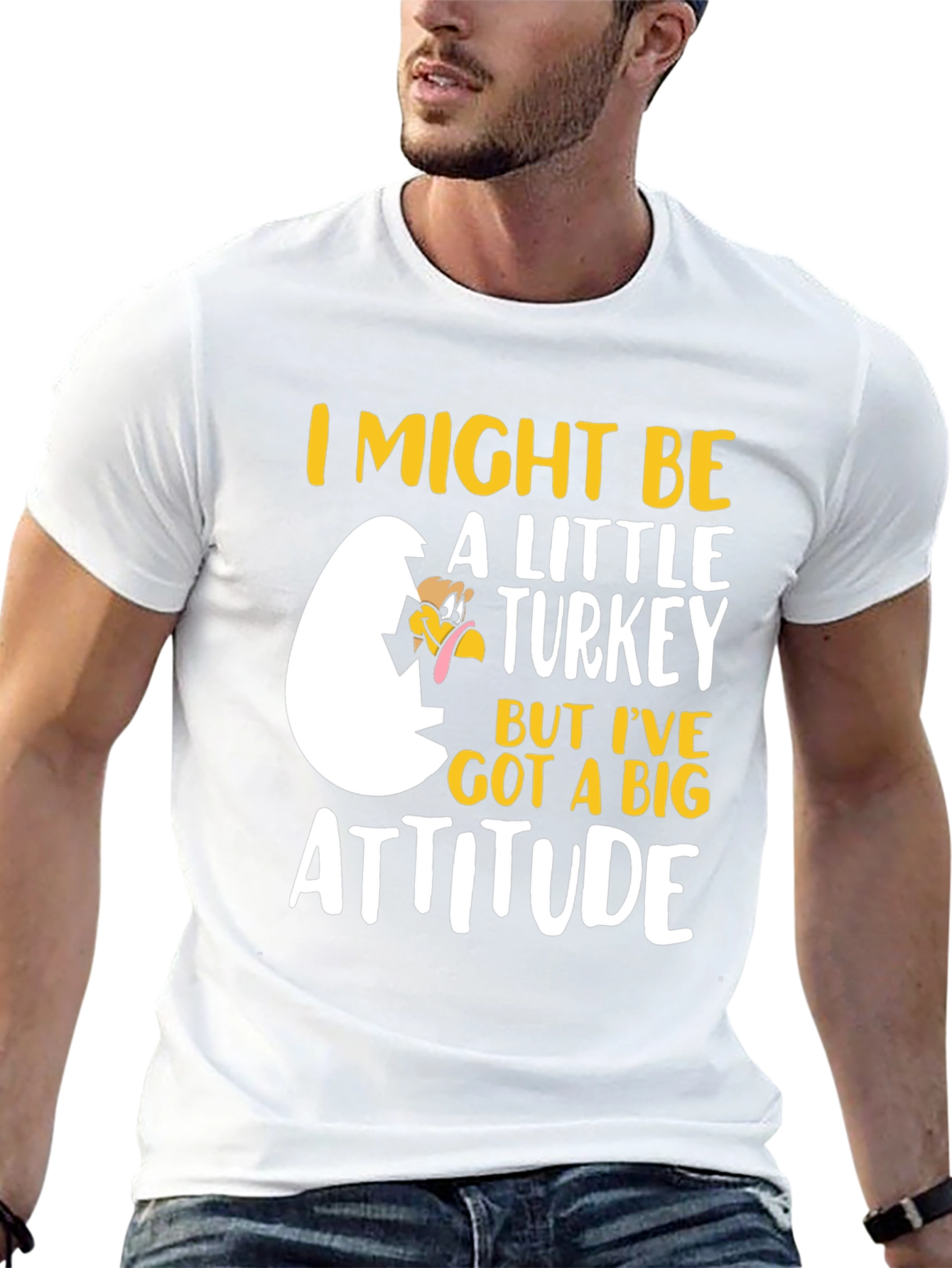 Funny Turkey Attitude T-Shirt