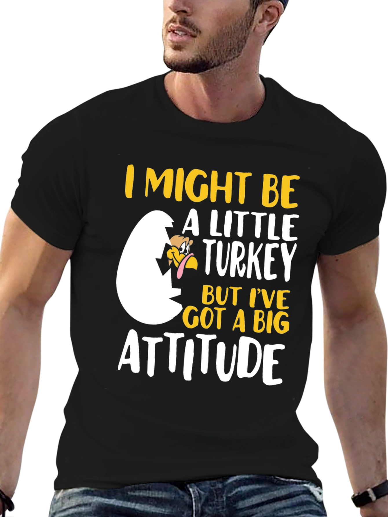 Funny Turkey Attitude T-Shirt