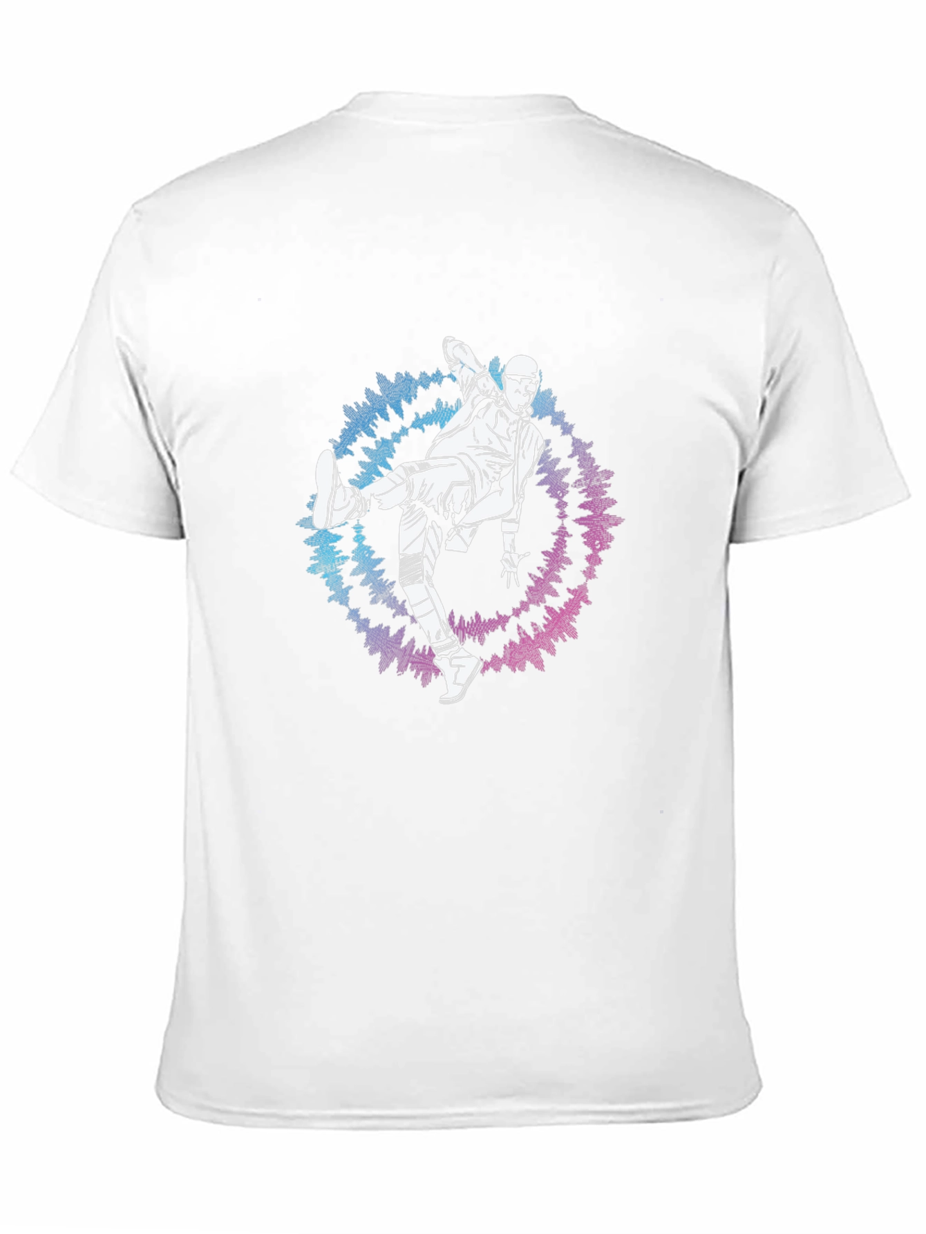 Breakdance Graphic Tee - Black Cotton Comfort