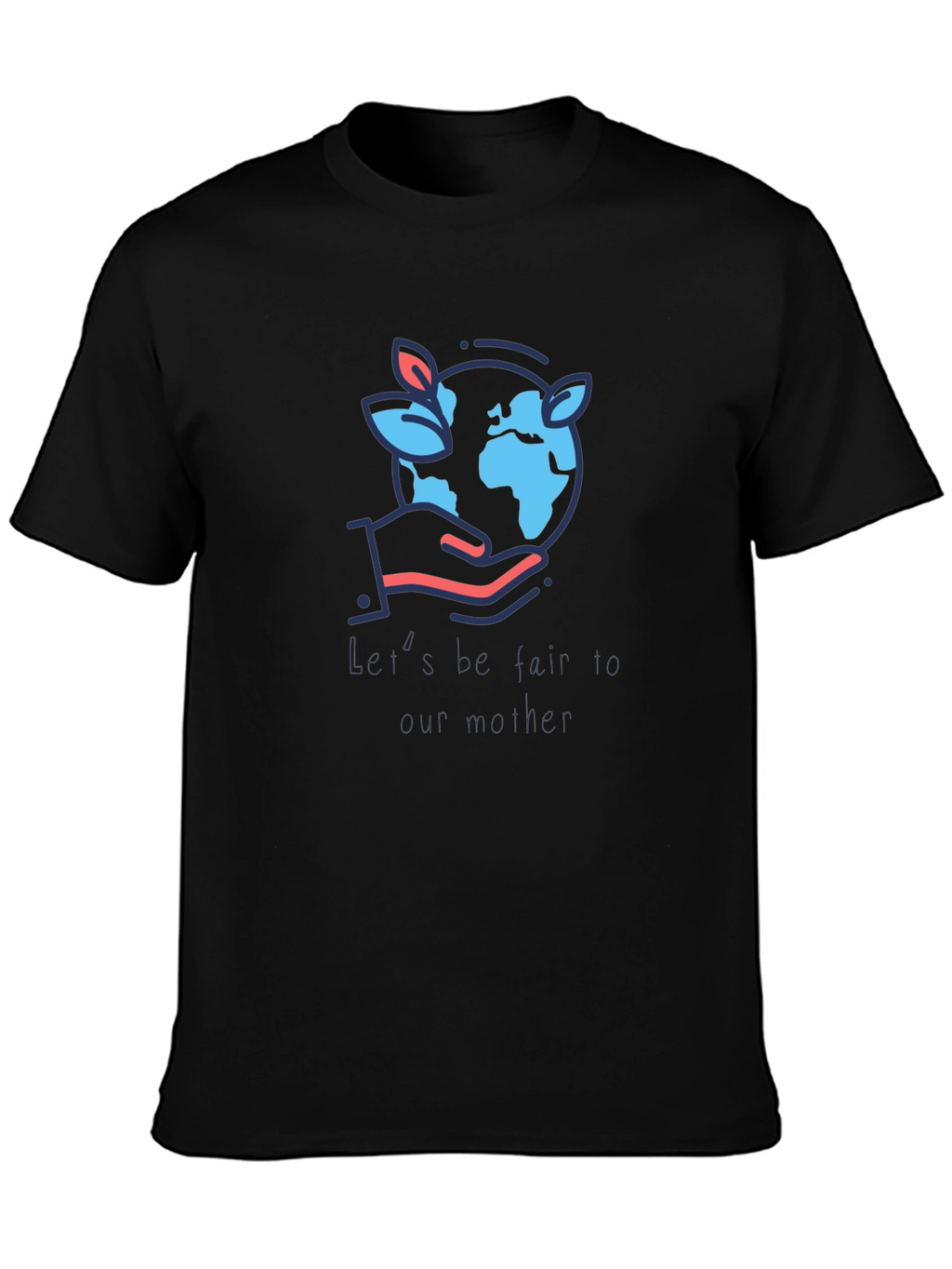 Eco-Friendly Black T-Shirt