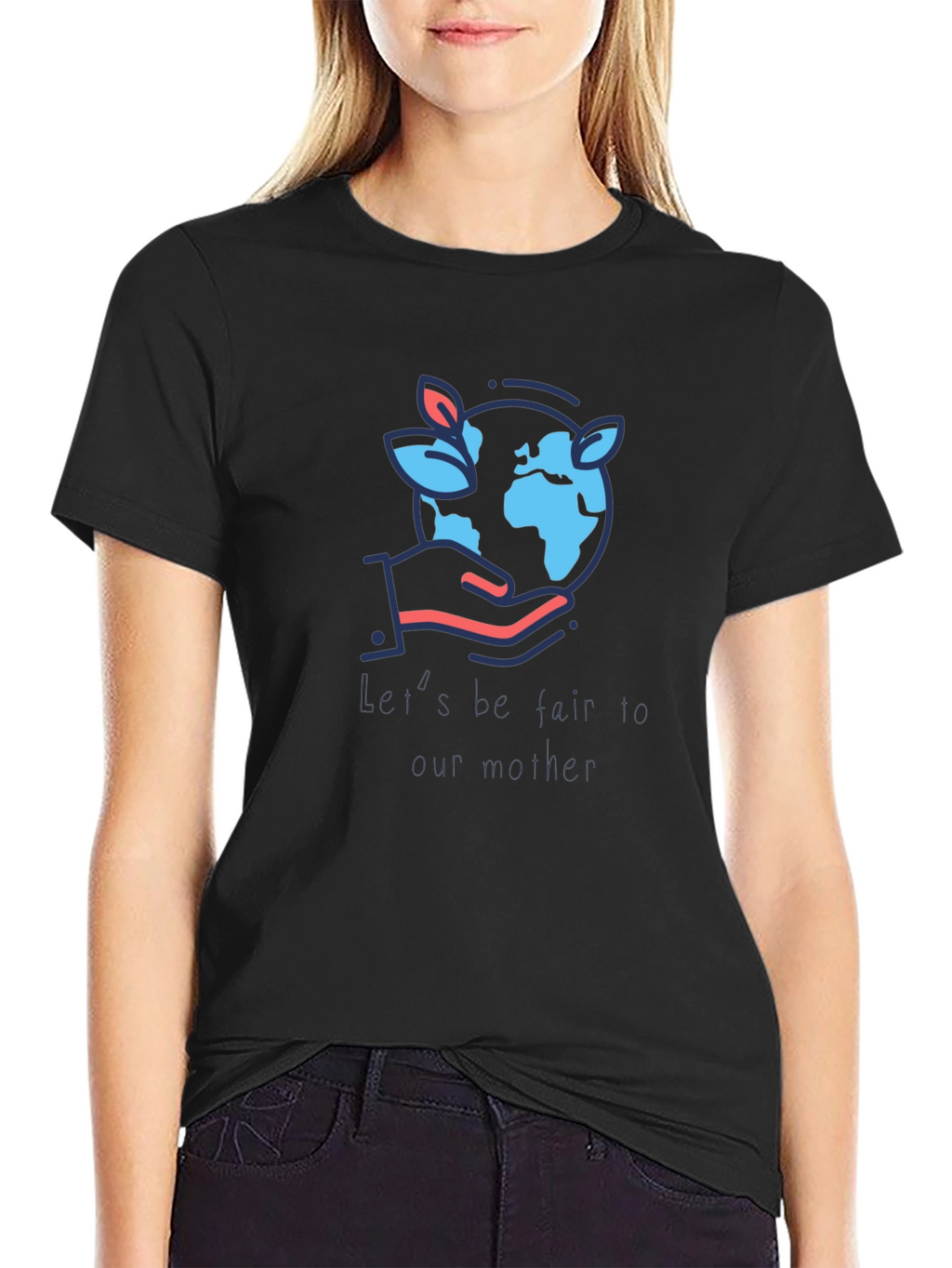 Eco-Friendly Black T-Shirt