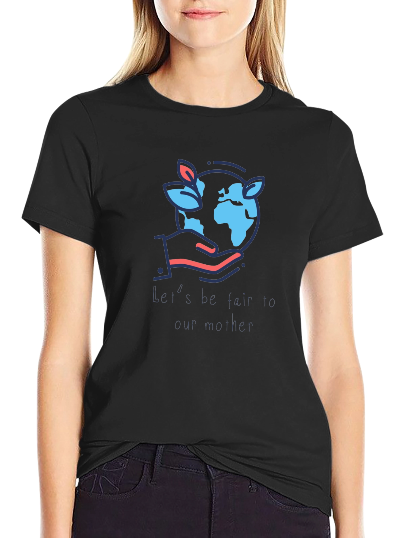Eco-Friendly Black T-Shirt