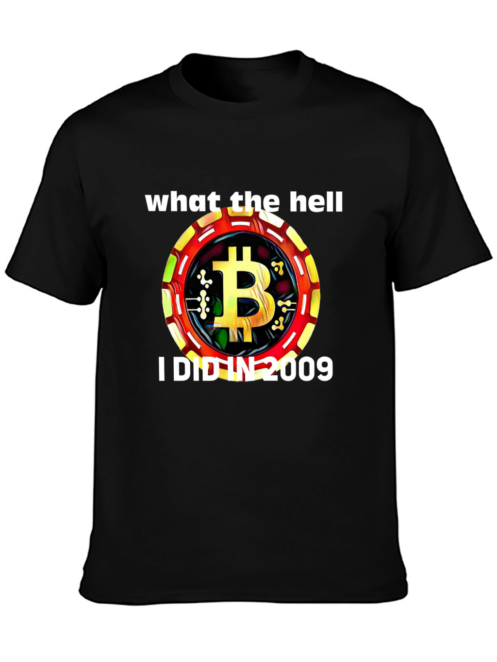 Bitcoin 2009 Black T-Shirt