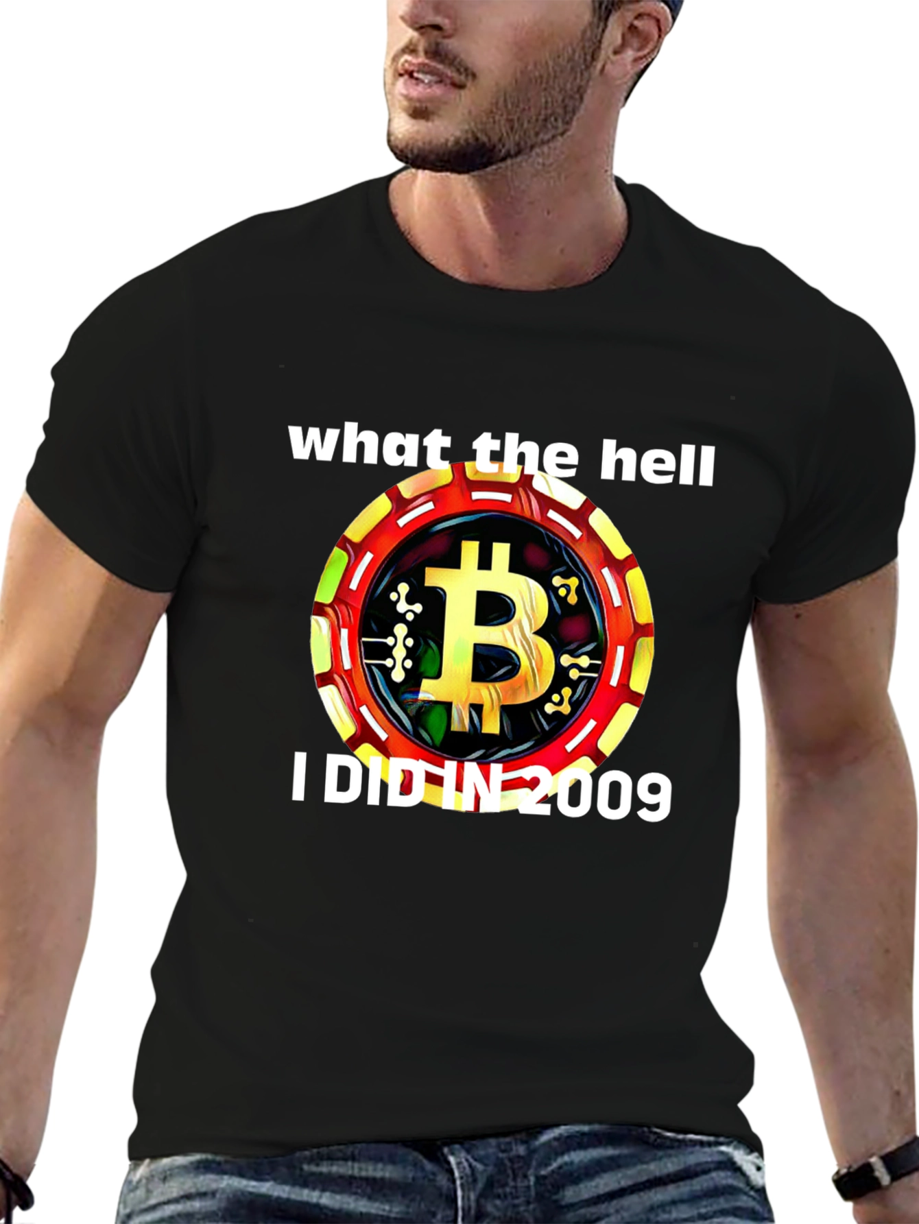 Bitcoin 2009 Black T-Shirt