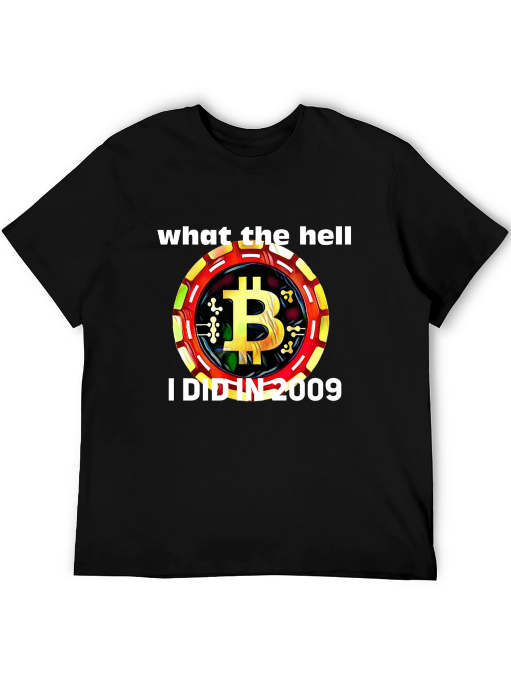 Bitcoin 2009 Black T-Shirt