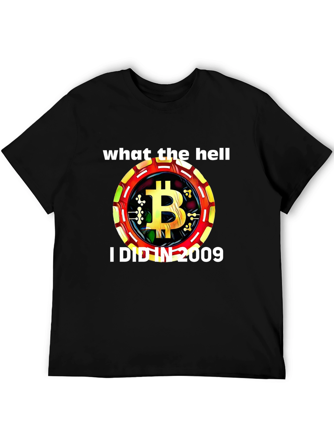 Bitcoin 2009 Black T-Shirt