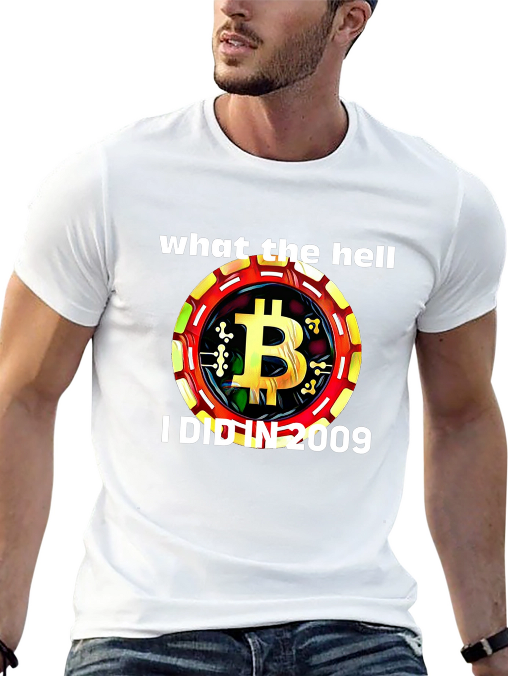 Bitcoin 2009 Black T-Shirt