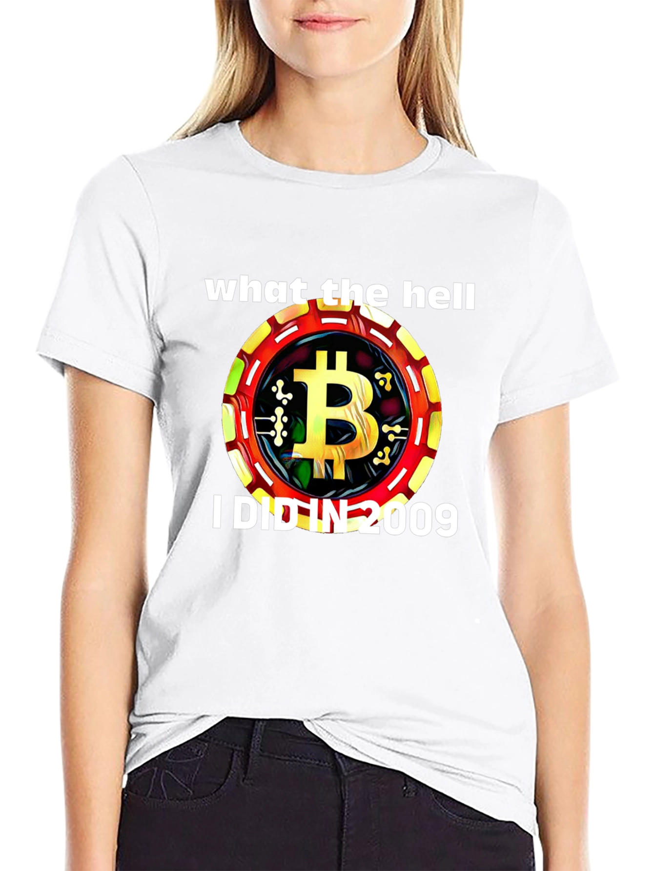 Bitcoin 2009 Black T-Shirt