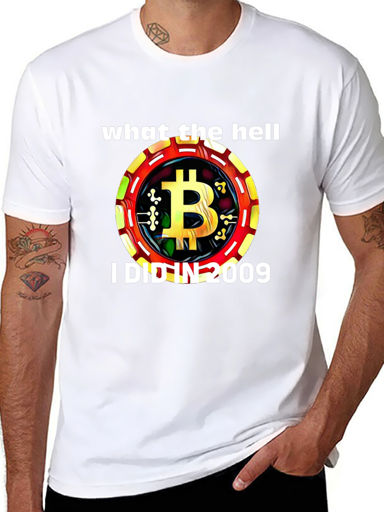 Bitcoin 2009 Black T-Shirt