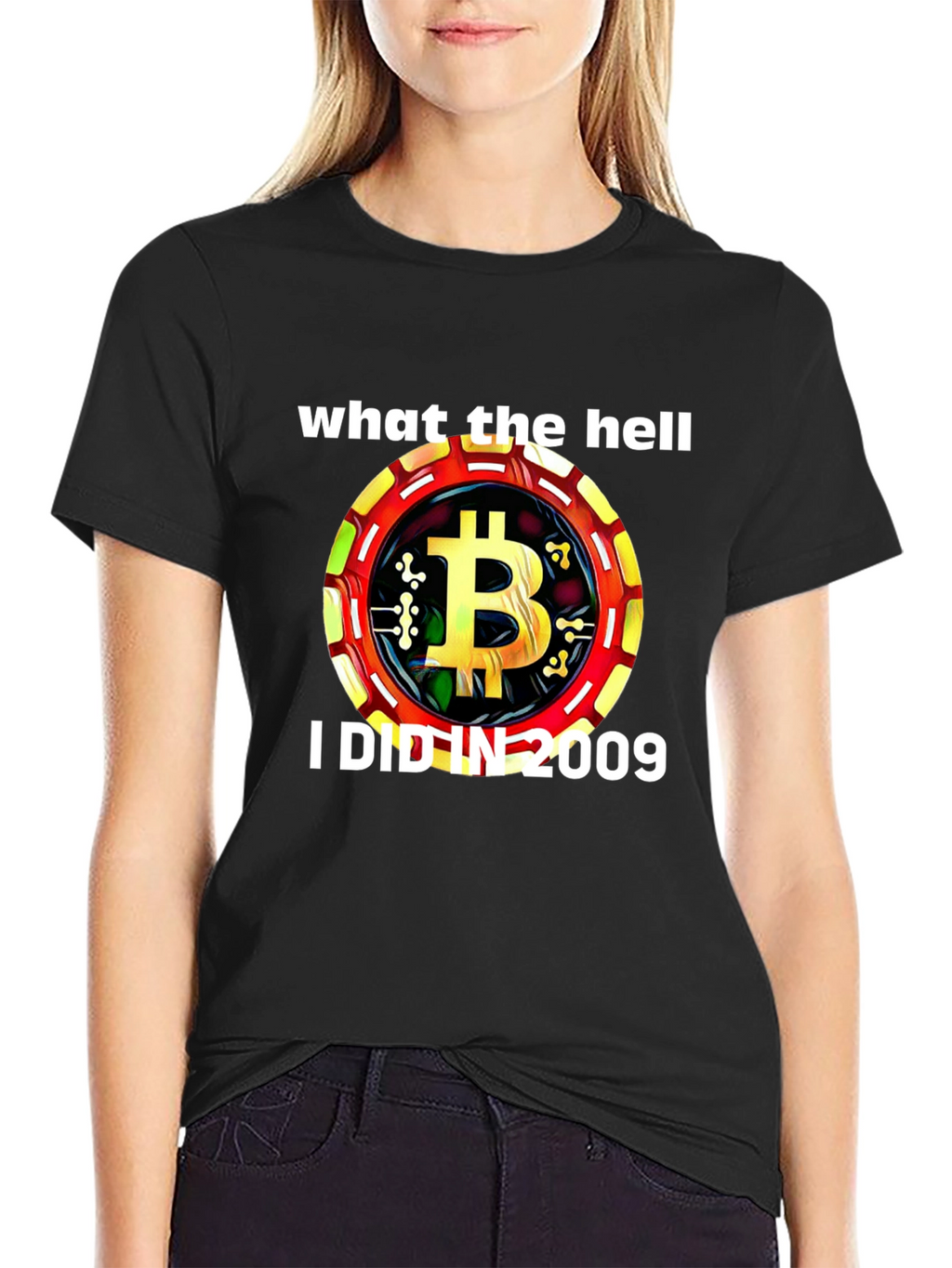 Bitcoin 2009 Black T-Shirt