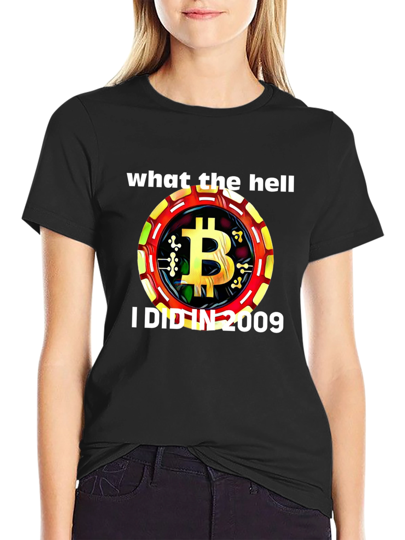 Bitcoin 2009 Black T-Shirt