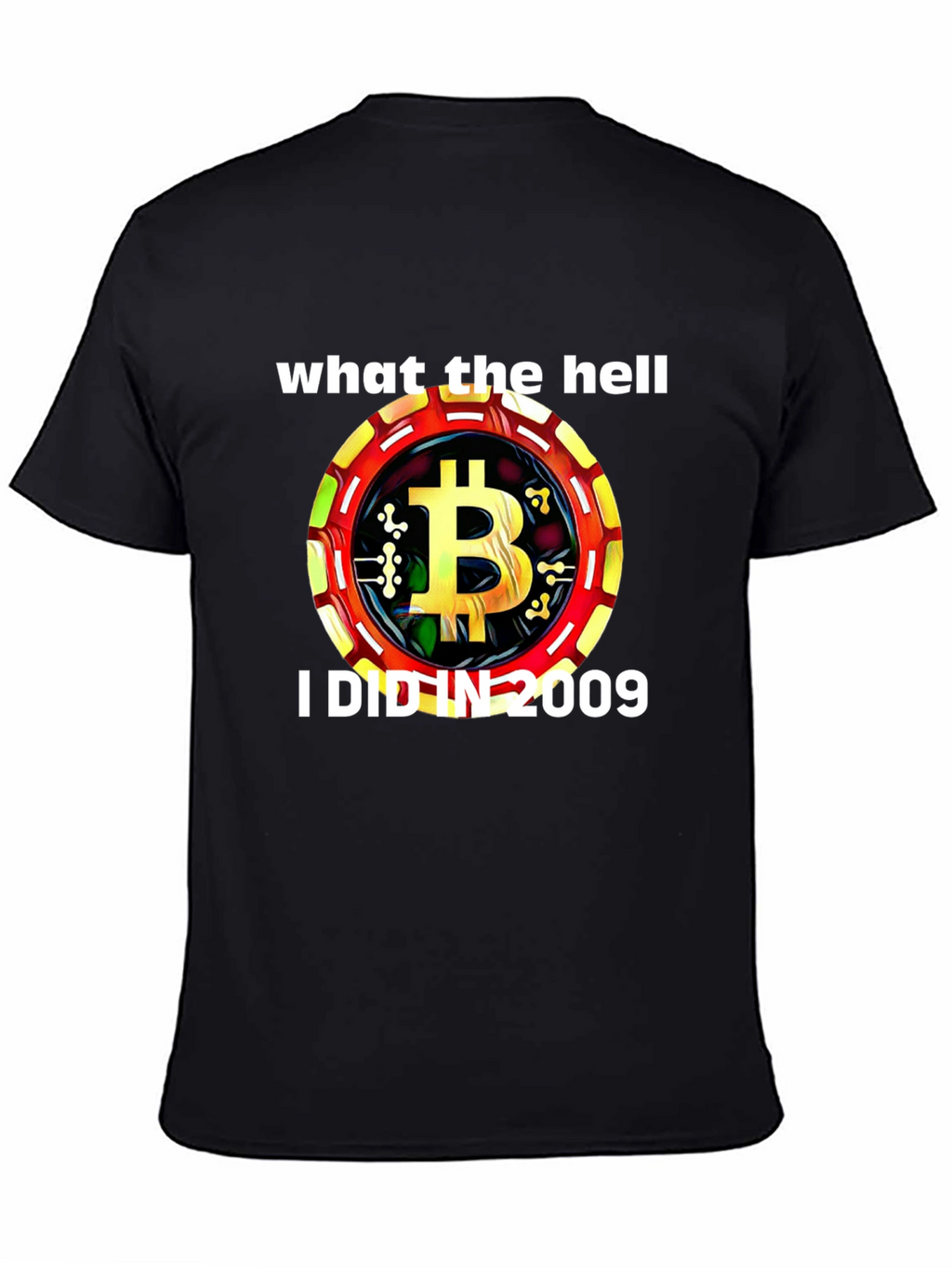 Bitcoin 2009 Black T-Shirt