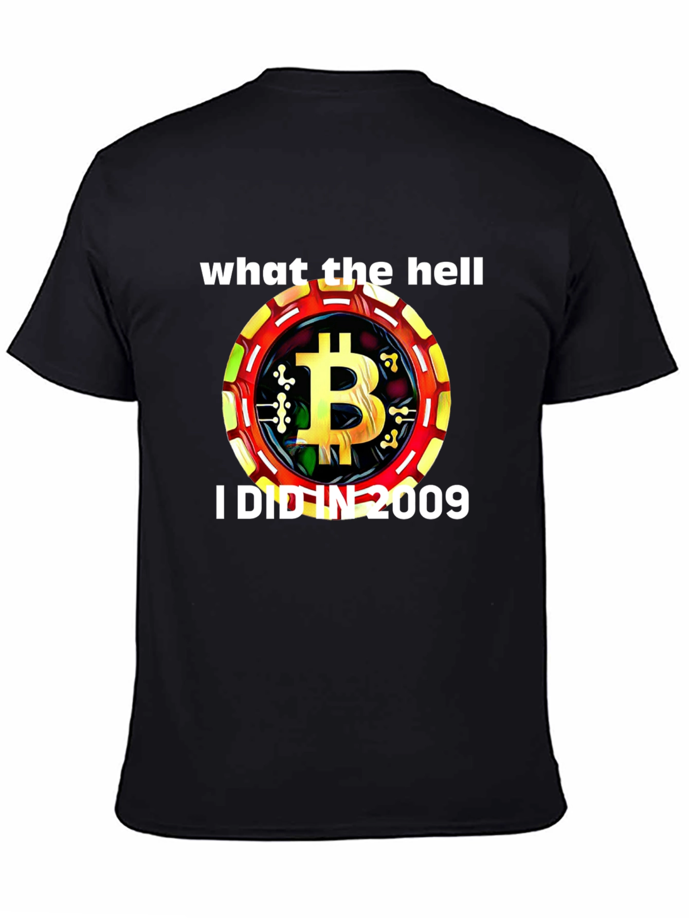 Bitcoin 2009 Black T-Shirt