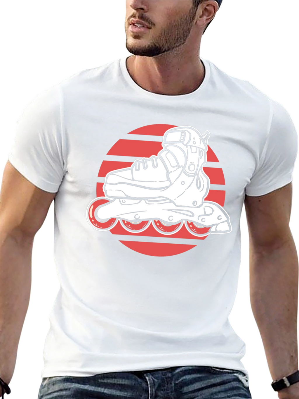 Retro Inline Skate T-Shirt