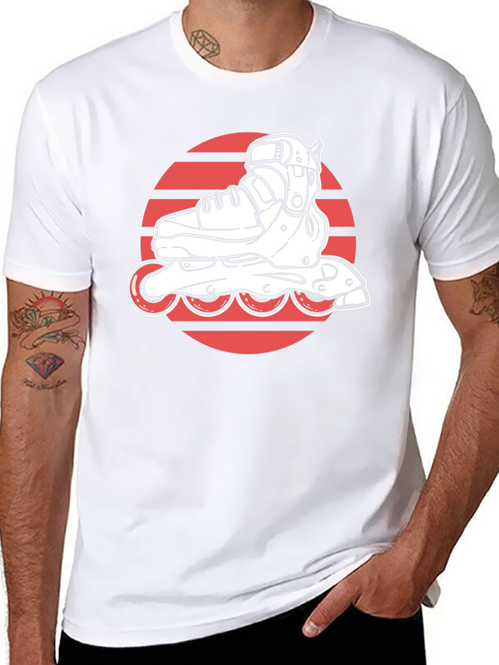 Retro Inline Skate T-Shirt