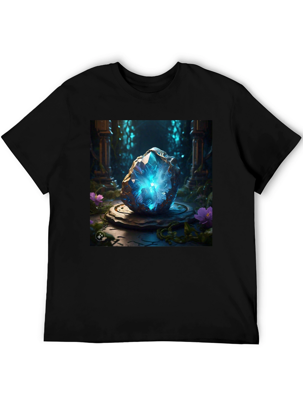 Mystic Crystal Black T-Shirt