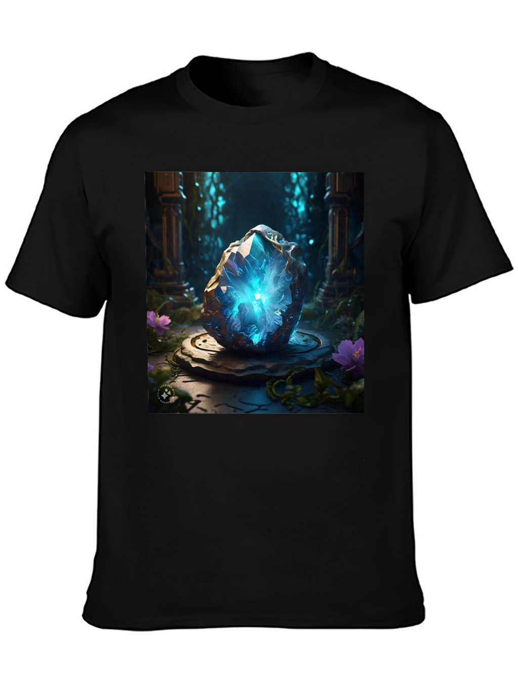 Mystic Crystal Black T-Shirt