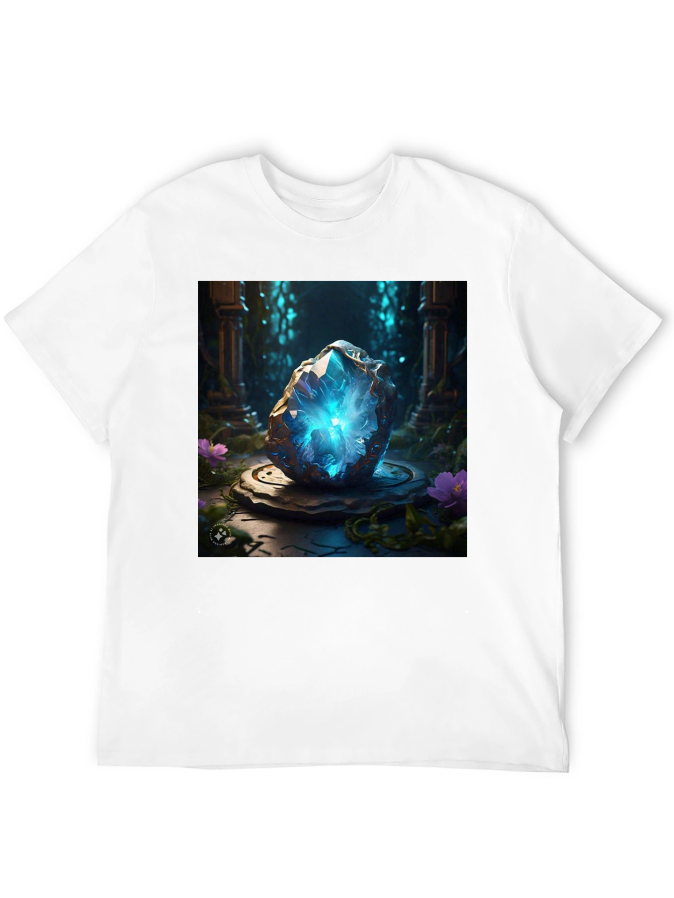 Mystic Crystal Black T-Shirt