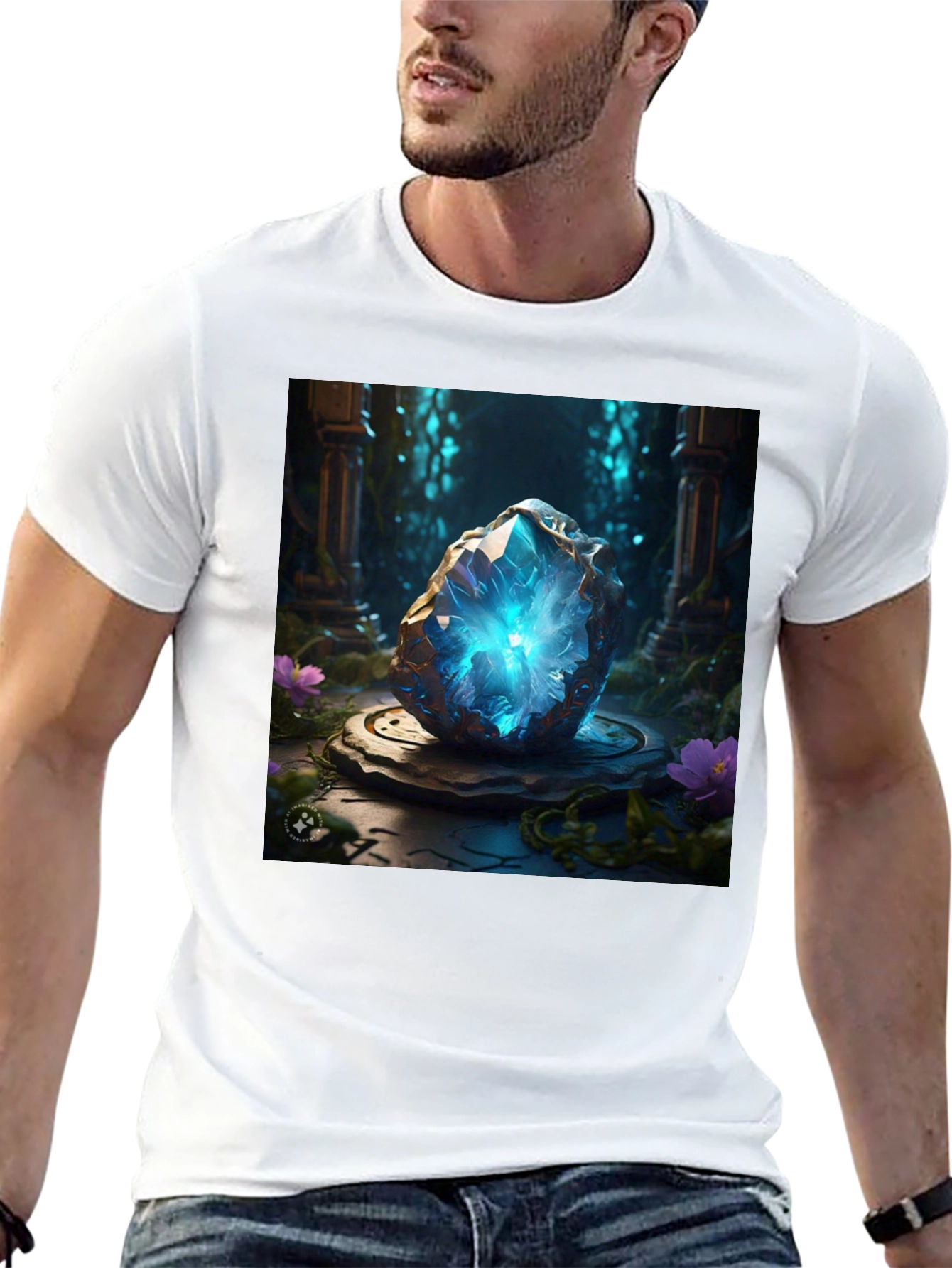Mystic Crystal Black T-Shirt