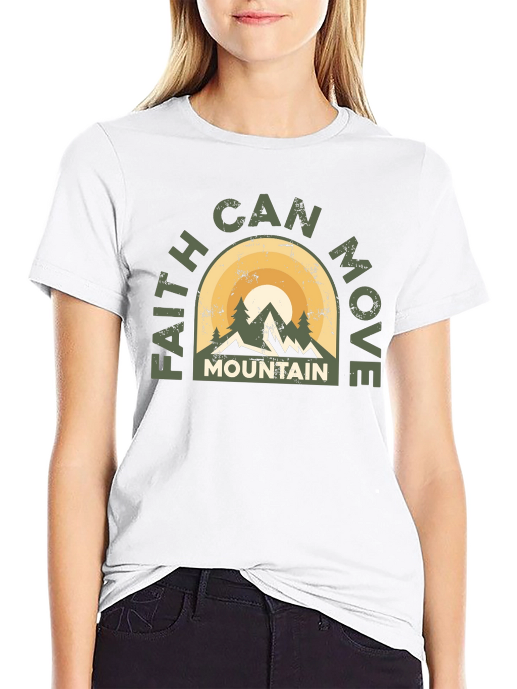 Faith Can Move Mountains Graphic Tee